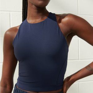 Abercrombie & Fitch YPB studio SOFT High-Neck Open Back Slim Tank L